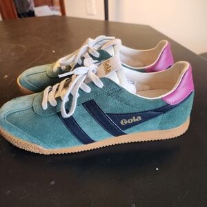 Gola Green and Pink Sneakers